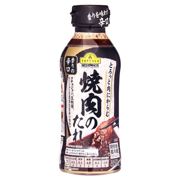 Nước Sốt Thịt Nướng Cay Topvalu 350G