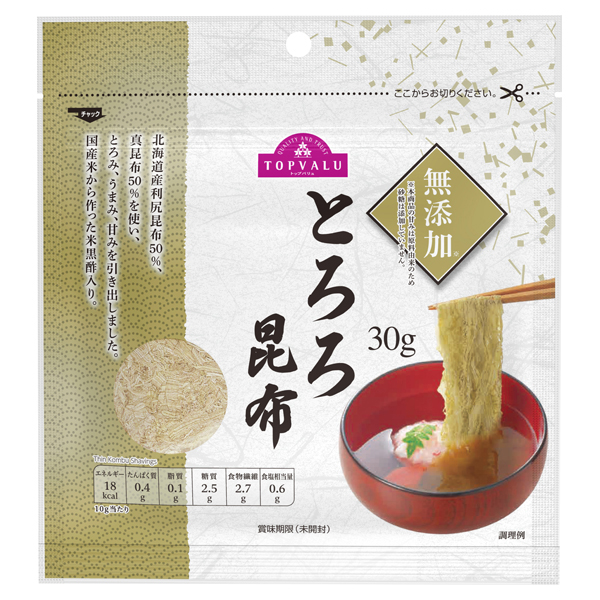 Tảo Bẹ Tororo Topvalu 30G