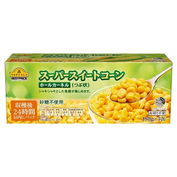 Ngô Siêu Ngọt Topvalu Best Price Đóng Hộp 480G