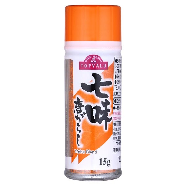 Hỗn Hợp 7 Gia Vị Shichimi Togarashi Topvalu 15G