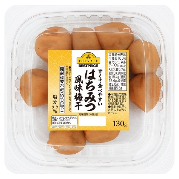 Mận Ngâm (Vị Mật Ong) Topvalu 130G