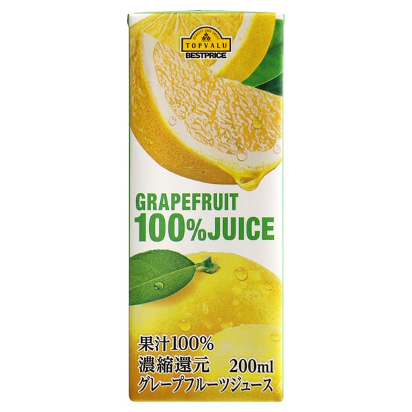 Nước Ép Bưởi 100% Topvalu Best Price 200Ml