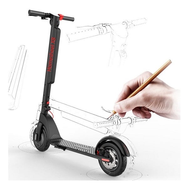 Xe Scooter Điện Đứng 10" Homesheel X8