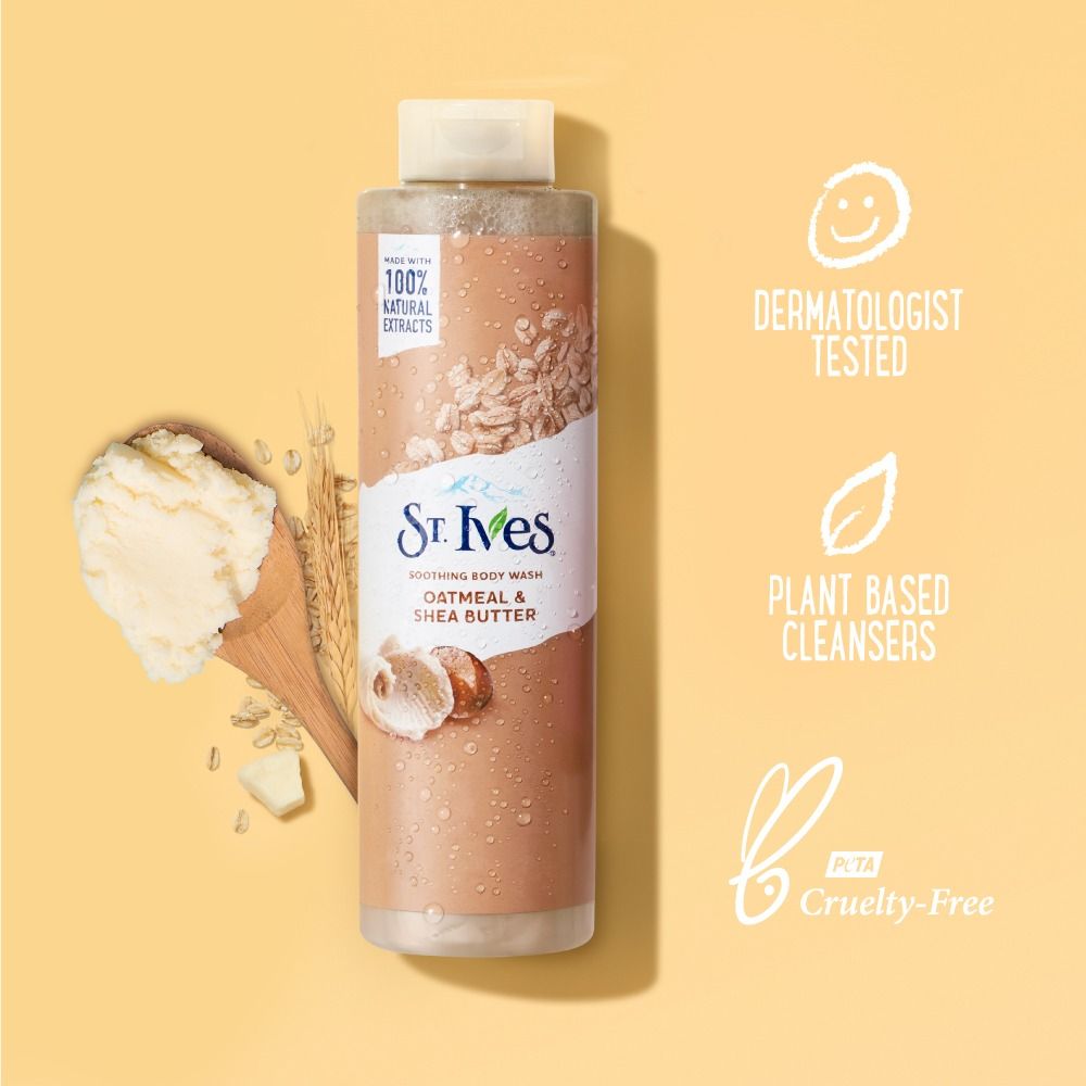 Sữa Tắm St.Ives Yến Mạch & Bơ 650ml – AeonEshop