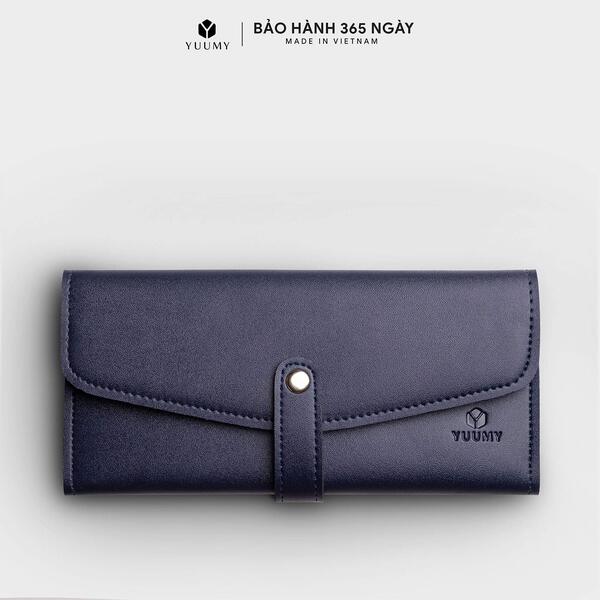 Ví Nữ Cầm Tay Màu Xanh Đen Yuumy Yv47X (Store 5703)