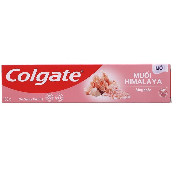 Kem Đánh Răng Colgate Natural Muối Himalaya Sáng Khoẻ 180G (Wn)