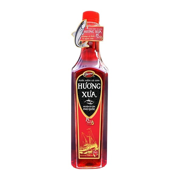 Nước Mắm Cá Cơm Barona Hương Xưa 15N 750Ml