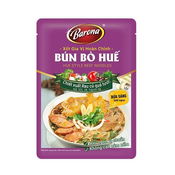 Xốt Gia Vị Hoàn Chỉnh Bún Bò Huế 80G