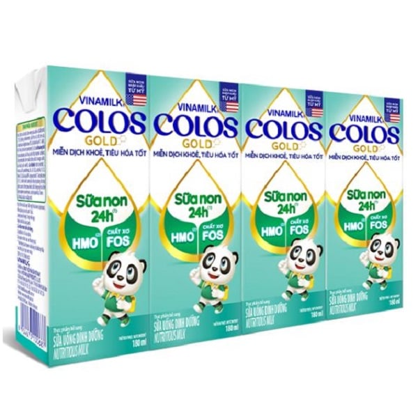 Sữa Dinh Dưỡng Vinamilk Colosgold - Lốc 4 Hộp X 180Ml