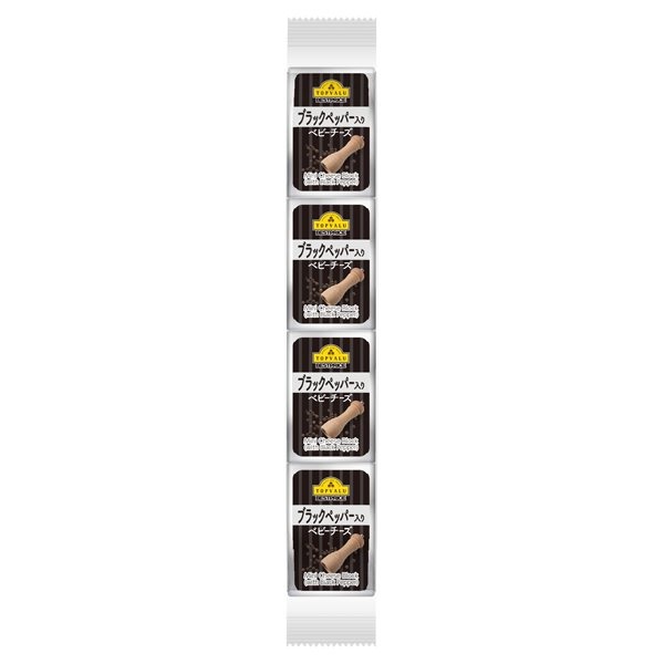 Phô Mai Mini Với Tiêu Đen Topvalu Best Price 60G (15Gx4)