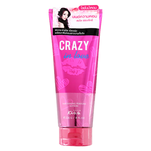 Sữa Dưỡng Thể Trắng Da Hương Nước Hoa M.kiss Crazy In Love 226G