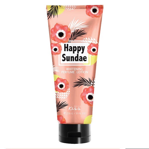 Sữa Dưỡng Thể Trắng Da Hương Nước Hoa M.kiss Happy Sundae 226G