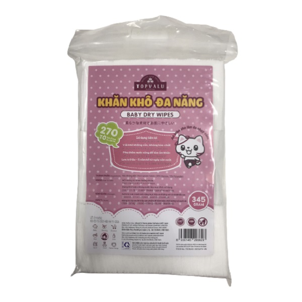 Khăn Khô Đa Năng Atv Meonchan 270 Tờ