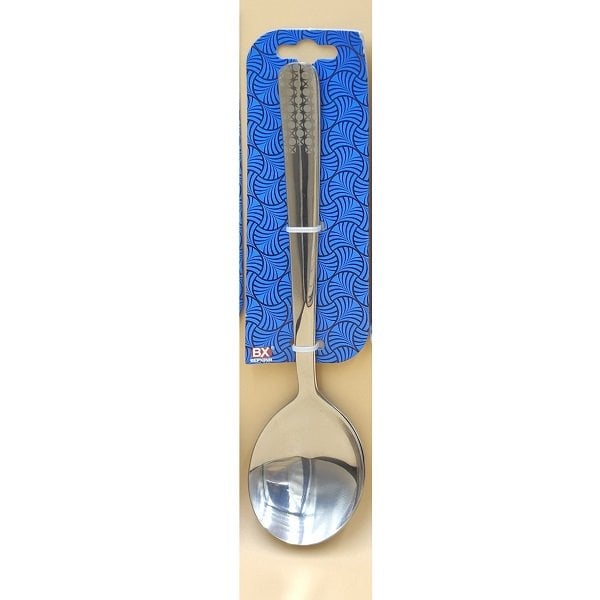 Muỗng Súp Tròn Inox Xoáy Hoa ( Bx - 06 )