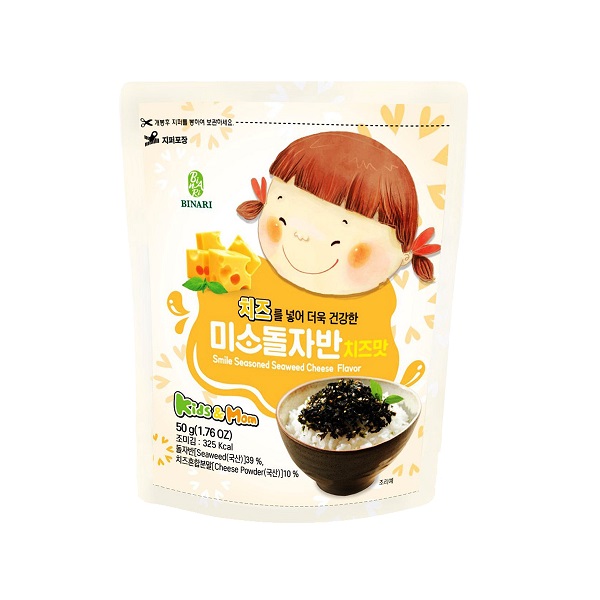 Rong Biển Em Bé Cười Binari Vị Phô Mai 50G