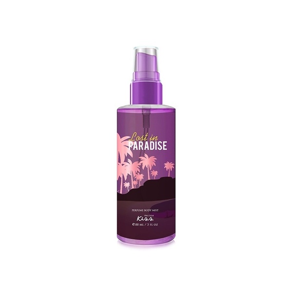 Xịt Thơm Toàn Thân Malissa Kiss Perfume Body Mist Hương Lost In Paradise 88Ml (Wn)