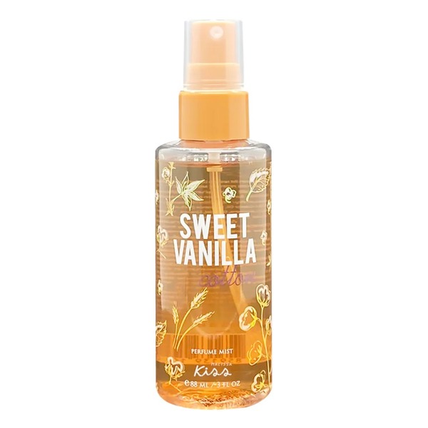 Xịt Thơm Toàn Thân Malissa Kiss Perfume Body Mist Sweet Vanilla Cotton 88Ml (Wn)