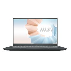Laptop MSI Modern 14 (B11MOU-848VN) (i7-1195G7/8GB RAM/512GB SSD/14inch FHD 72%NTSC /Win 10/Xám)