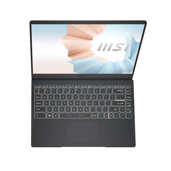 Laptop MSI Modern 14 (B11MOU-848VN) (i7-1195G7/8GB RAM/512GB SSD/14inch FHD 72%NTSC /Win 10/Xám)