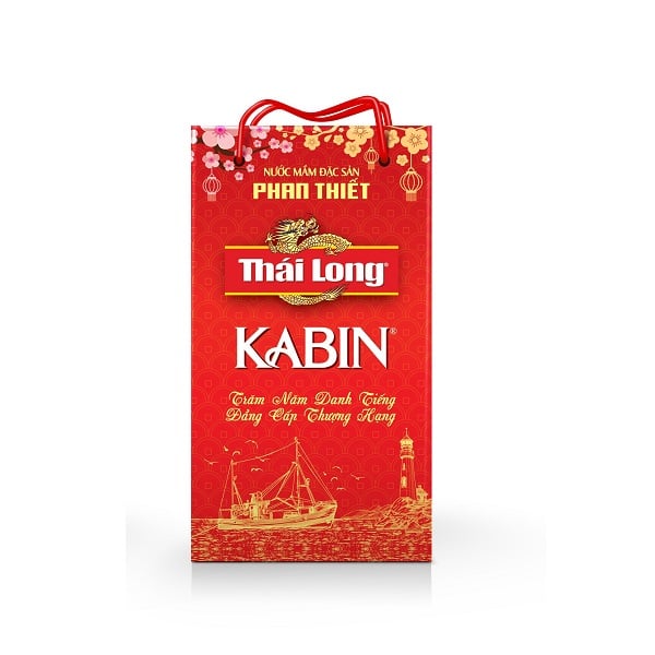 Hộp Quà Nước Mắm Cực Phẩm Thái Long 40N 500Mlx2