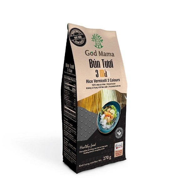 Bún Tươi God Mama 3 Màu 270G