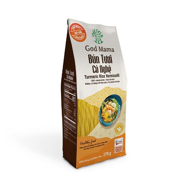 Bún Tươi God Mama Củ Nghệ 270G