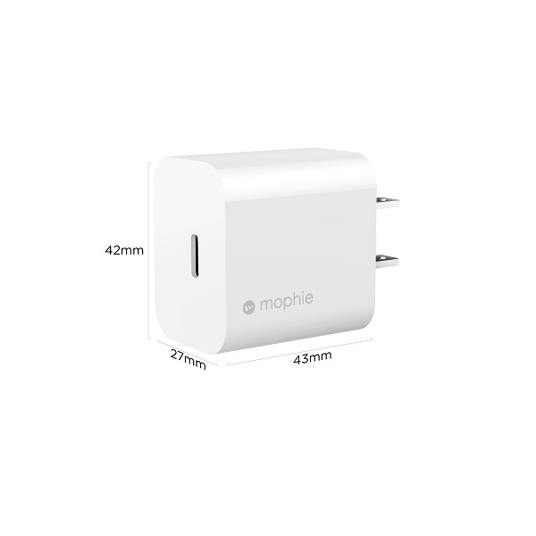 Sạc Mophie 30W Usb - C Gan White - 409908424