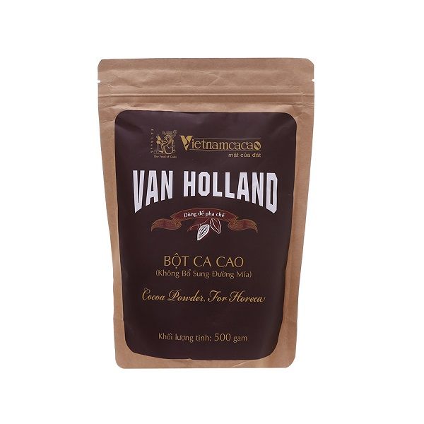 Bột Cacao Van Holland Không Đường Gói 500g