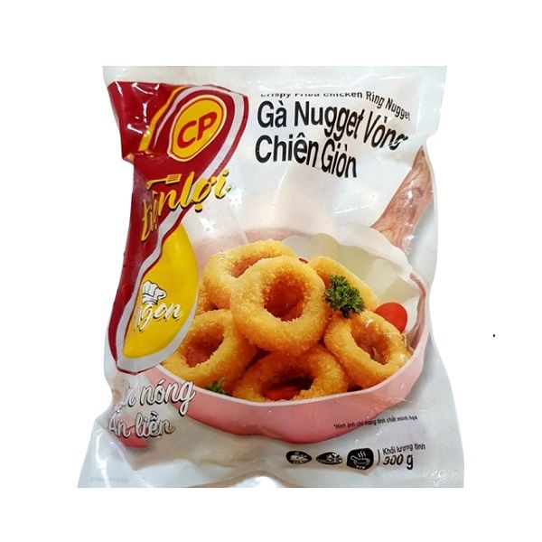 Gà Nugget Vòng Chiên Giòn CP Food 300g