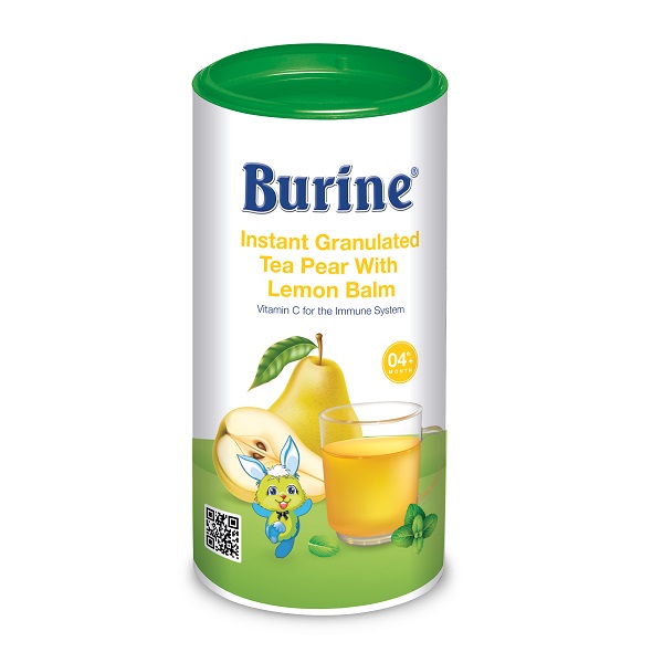 Trà Cốm Hoa Quả Vị Lê Bạc Hà 4M+ Burine 200G