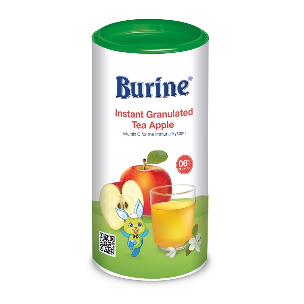 Trà Cốm Hoa Quả Vị Táo Tây 6M+ Burine 200G