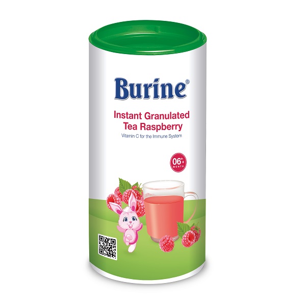 Trà Cốm Hoa Quả Vị Mâm Xôi 6M+ Burine 200G