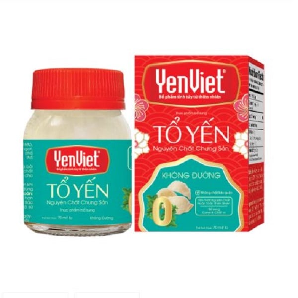Lọ Tổ Yến Yến Việt Không Đường 70Ml