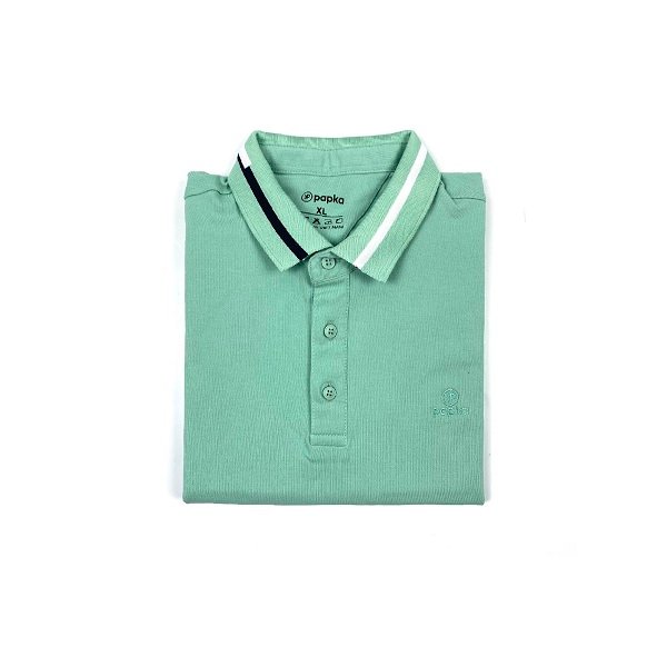 Áo Thun Nam Papka Màu Xanh Ngọc 1120 (Store 5703)