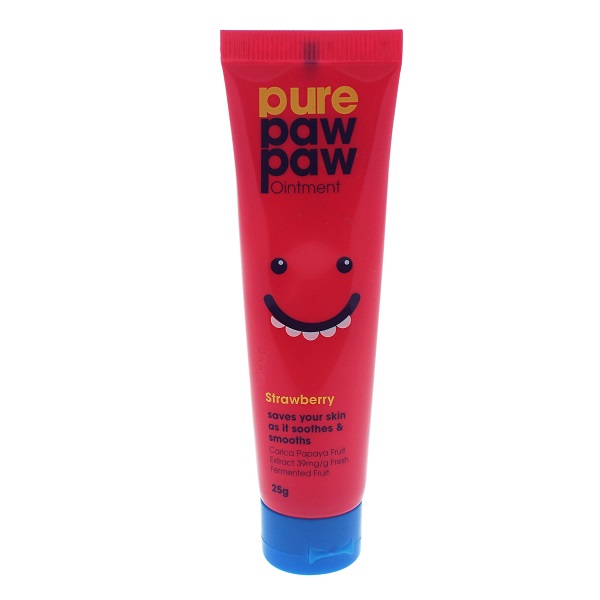 Kem Cấp Ẩm Và Giảm Nứt Nẻ Dạng Sáp Hương Dâu Pure Paw Paw Strawberry 25G (Wn)