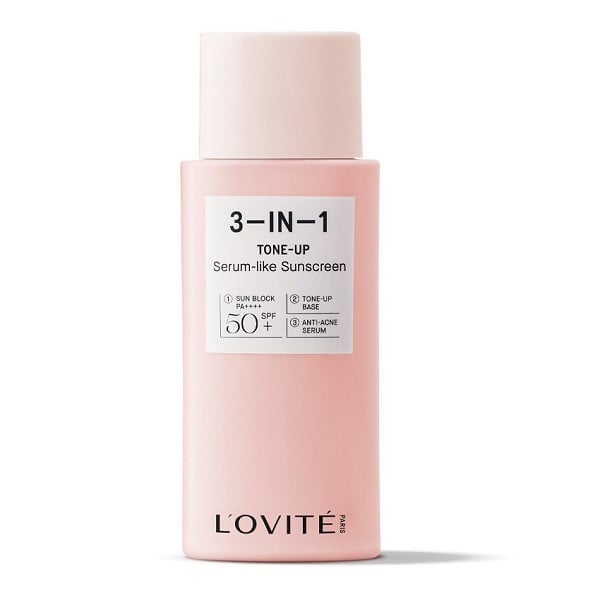 Serum Chống Nắng Nâng Tông L'ovite 3 - In - 1 Tone - Up Serum - Like Sunscreen 50Ml (Wn)