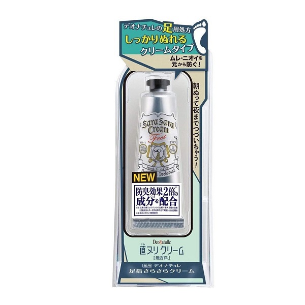 Kem Khử Mùi Kháng Khuẩn Cho Chân Deonatulle Sara Sara Cream For Feet 30G (Wn)