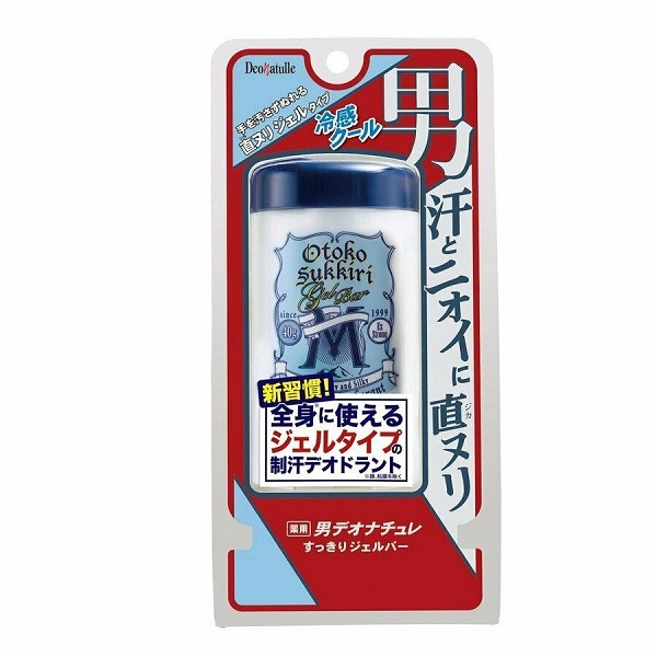 Gel Khử Mùi Toàn Thân Bạc Hà Cho Nam Deonatulle Gel Bar For Men 30G (Wn)