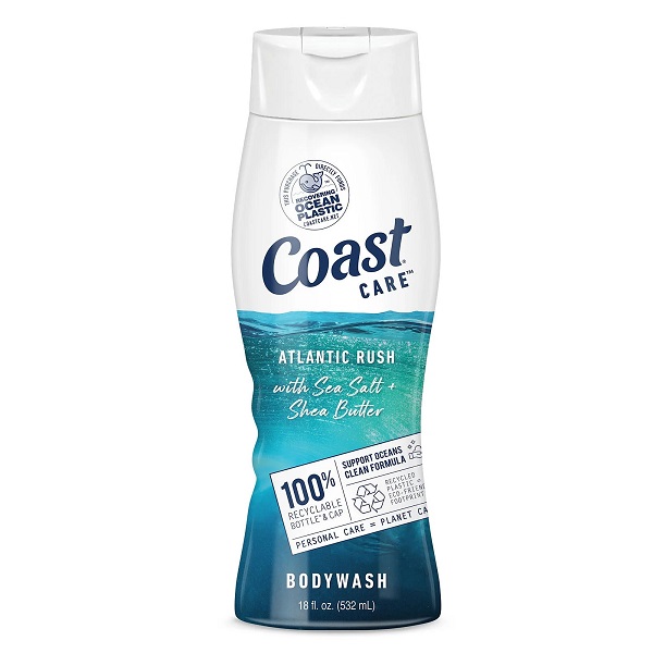 Sữa Tắm Coast Care Atlantic Rush With Sea Salf & Shea Butter 532Ml (Wn)