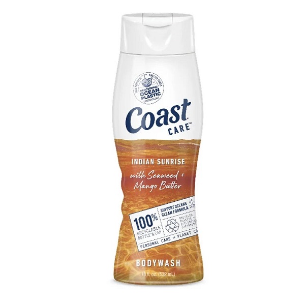 Sữa Tắm Coast Care Indian Sunrise With Seaweed & Mango Butter 532Ml (Wn)