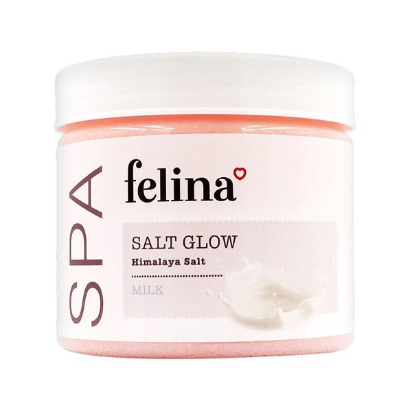 Muối Tắm Tẩy Tế Bào Da Chết Tinh Chất Sữa Felina Salt Glow Milk 500G (Wn)