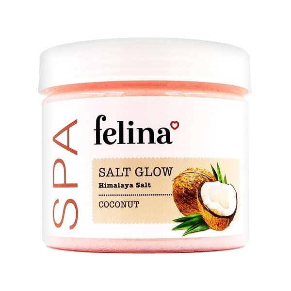 Muối Tắm Tẩy Tế Bào Da Chết Dầu Dừa Felina Salt Glow Coconut 500G (Wn)