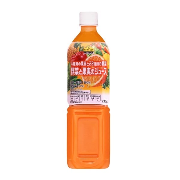Nước Ép Rau Củ Và Trái Cây Topvalu Best Price 930Ml