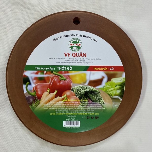 Thớt Tròn Nhỏ Vy Quân