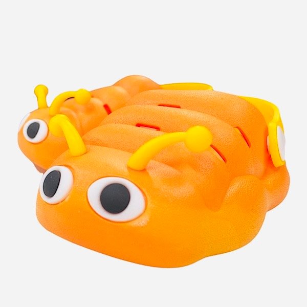 Dép Rọ Con Sâu Màu Cam T3.22