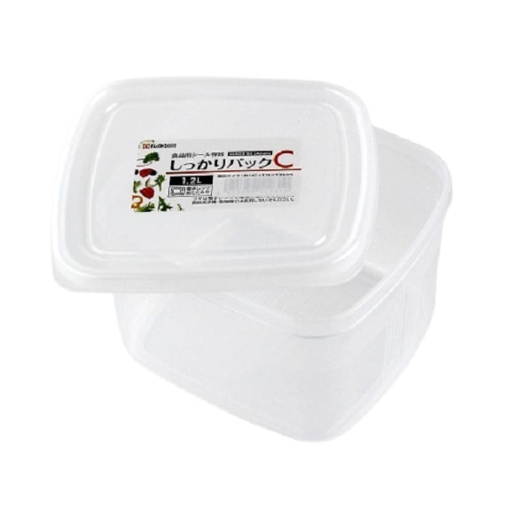 Hộp Nhựa Đựng Thực Phẩm Nắp Dẻo 1, 2L Nakaya