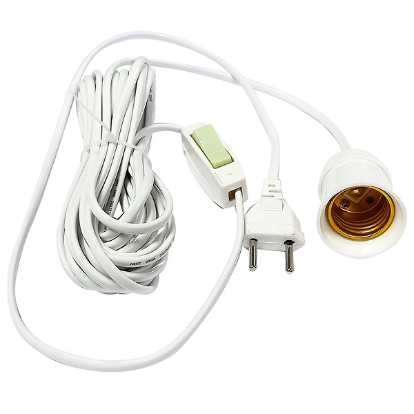 Đuôi Đèn Dây Có Công Tắc - 5M
