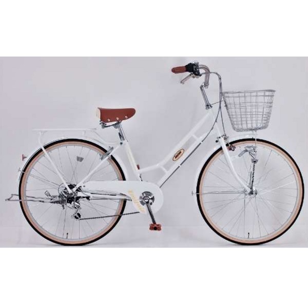 Xe Đạp Thời Trang 26" Saimoto Emifain - Trắng