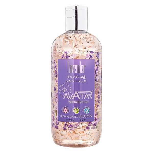 Gel Tắm Hương Hoa Oải Hương Avatar Lavender Shower Gel 500Ml (Wn)