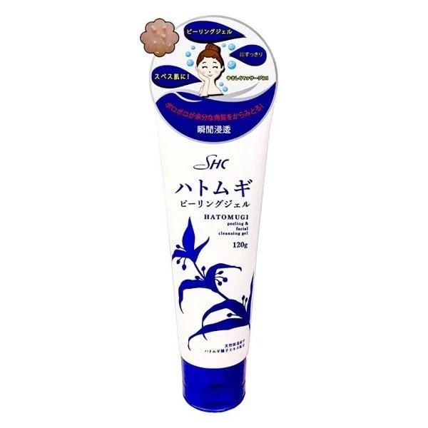 Gel Tẩy Tế Bào Chết Hatomugi Peeling & Facial Cleansing Gel 120G (Wn)